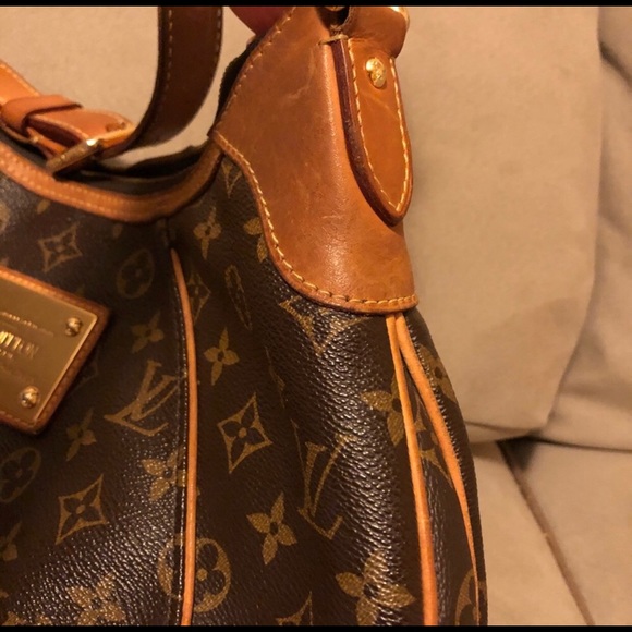 Louis Vuitton Thames Handbag Brown Leather Bag - Picture 2 of 8